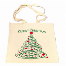 Christmas Tree & Stars Bag